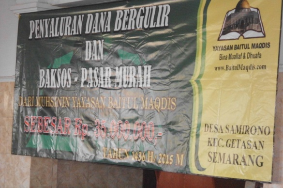 Program Baksos YBM di Getasan, Kab.Semarang Lereng Merbabu.