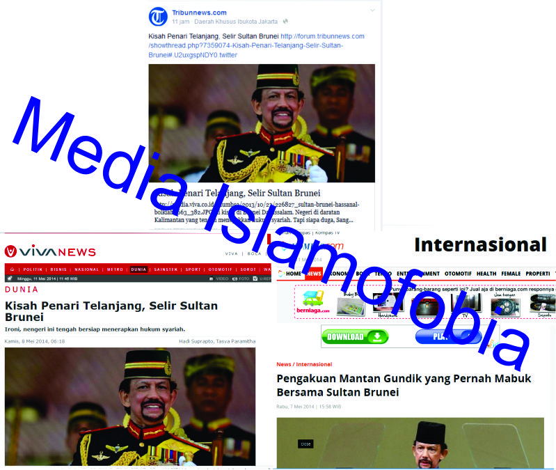 Brunei Ber-Islam, Media Anti-Islam Muram